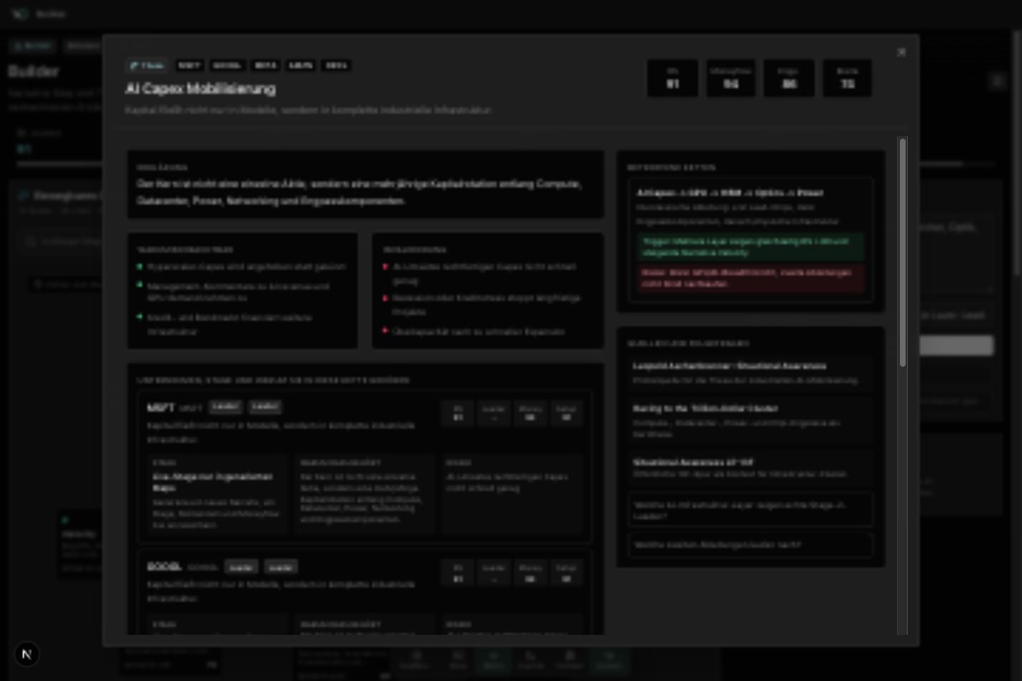 Theme Builder für große Marktthesen. Node-Details
